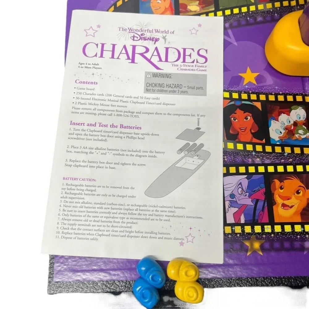Disney charades game